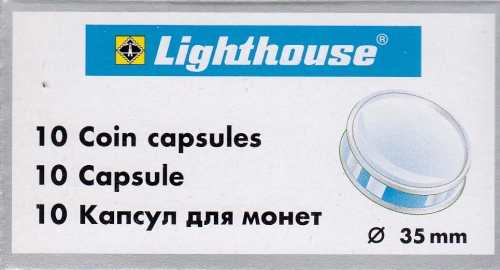 Münzkapsel CAPS 35 mm Neu