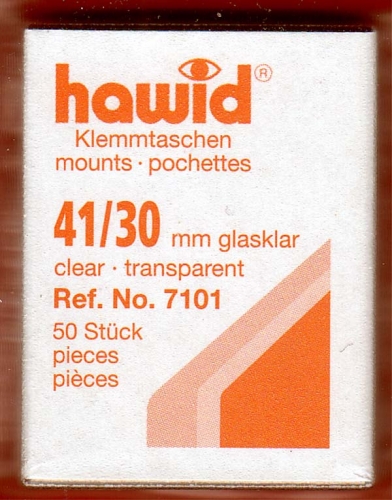 Hawid Taschen 41x30 glasklar, 7101 Neu