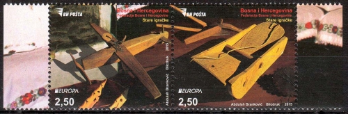 Bosnien Herzegowina kroat. Post MiNr. 664/65 A ** Europa: Historisches Spielzeug
