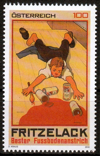 Österreich MiNr. 3248 ** Klassische Warenzeichen: Fritzelack