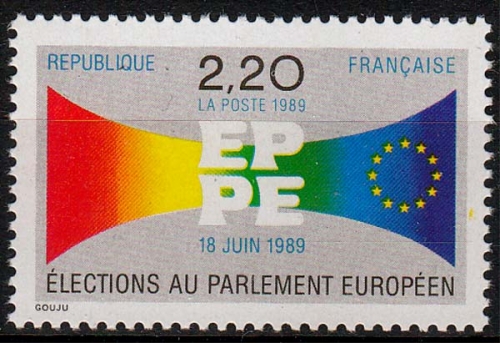 Frankreich 2706 ** Dritte Direktwahlen zum Europäischen Parlament