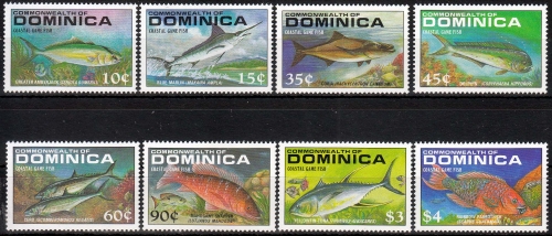Dominica MiNr. 1174/81 ** Fische