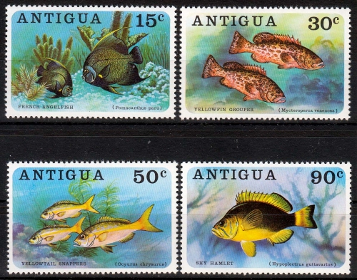 Antigua MiNr. 438/41 ** Fische