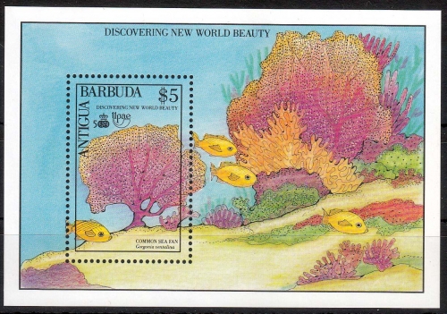 Antigua & Barbuda MiNr. Bl. 174 ** 500 Jahrestag der Entdeckung Amerikas