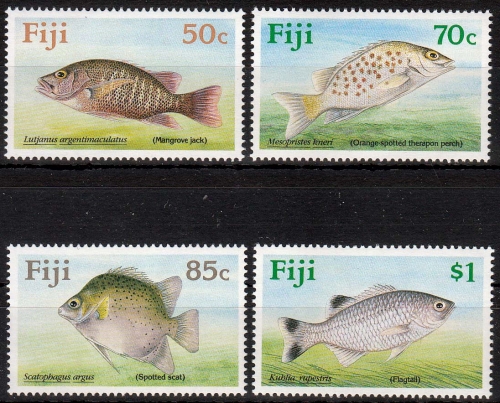 Fidschi MiNr. 614/17 ** Fische