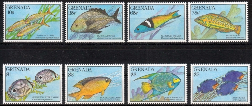 Grenada MiNr. 2151/58 ** Fische