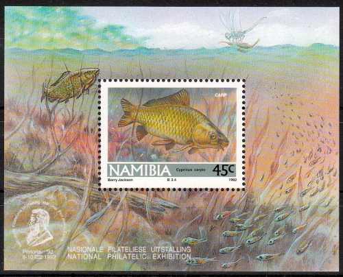 Namibia MiNr. Bl. 14 ** Süßwasserfische