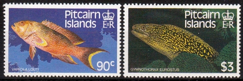 Pitcairn MiNr. 305/06 ** Fische
