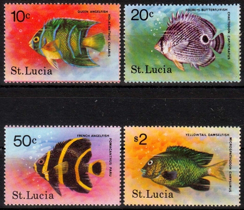 St. Lucia MiNr. 431/34 ** Fische