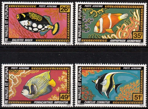 Wallis und Futuna MiNr. 299/02 ** Fische