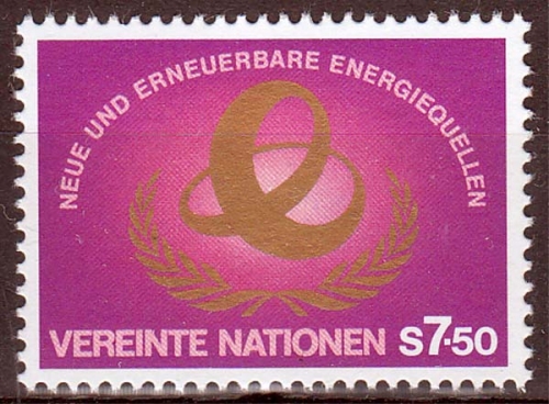 UNO Wien MiNr. 20 ** Tagung der Vereinten Nationen über neue/erneuerbare Energie