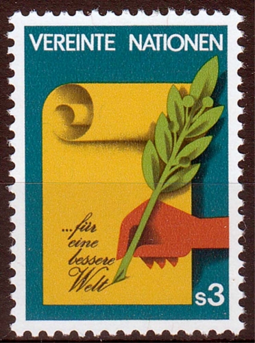 UNO Wien MiNr. 23 ** Freimarke