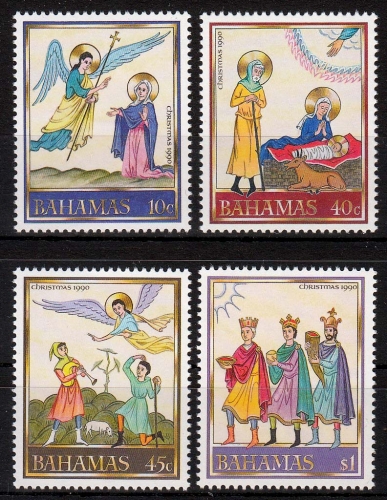 Bahamas MiNr. 733/36 ** Weihnachten