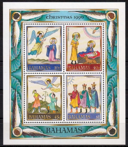 Bahamas MiNr. Bl. 63 ** Weihnachten