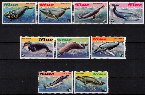 Niue MiNr. 502/10 ** Wale