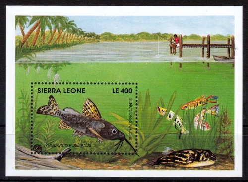 Sierra Leone MiNr. Bl. 166 ** Fische
