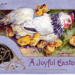 AK A Joyful Eastertide, gelaufen
