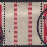 Deutsches Reich MiNr. Zd WZ 10 O Fridericus 1933
