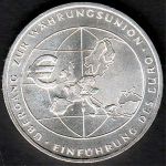 Deutschland 10 € Währungsunion 2002