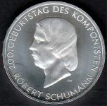 Deutschland 10 € Robert Schumann 2010