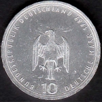 10 DM 800 Jahre Hamburger Hafen, 1989