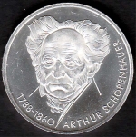 10 DM Arthur Schopenhauer, 1988