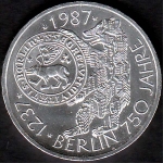 10 DM 750 Jahre Berlin, 1987