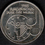 5 DM Europäisches Jahr der Musik, 1985