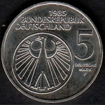 5 DM Europäisches Jahr der Musik, 1985