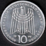 10 DM 50 Jahre SOS-Kinderdörfer, 1999