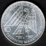10 DM Adolf Kolping, 1996