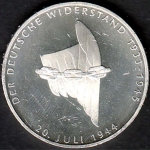 10 DM Widerstand gegen NS, 1994