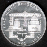 10 DM 1000 Jahre Potsdam, 1993