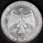10 DM Käthe Kollwitz, 1992