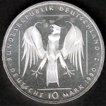10 DM 800 Jahre Deutscher Orden, 1990