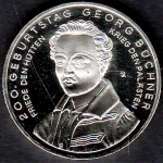 Deutschland 10 € 200. Geburtstag Georg Büchner 2013