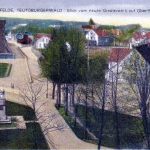 AK Bad Rothenfelde, Blick vom neuen Gradierwerk, gelaufen