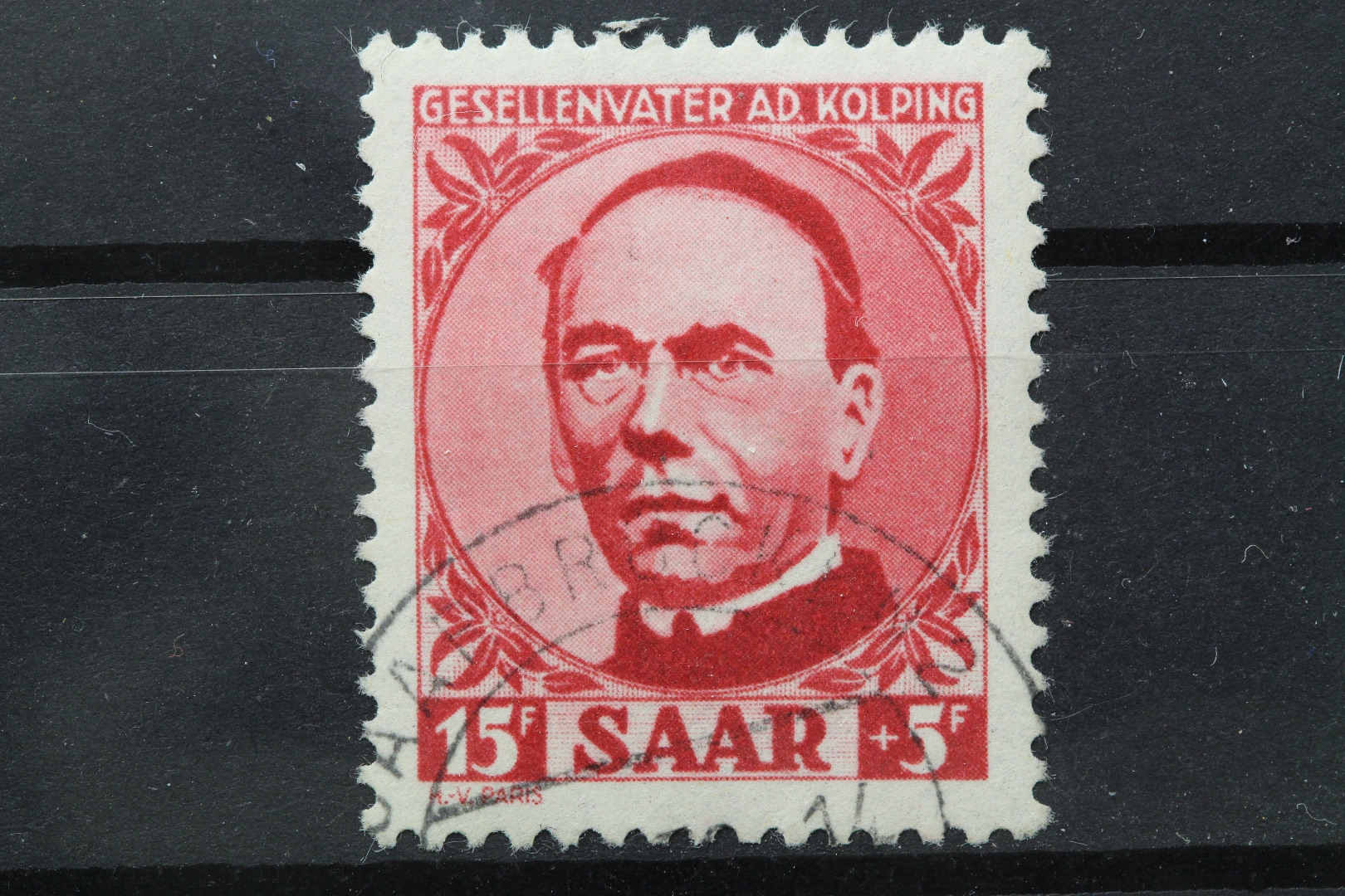 Saarland, MiNr. 289, gestempelt - Briefmarken Versandhandel ...