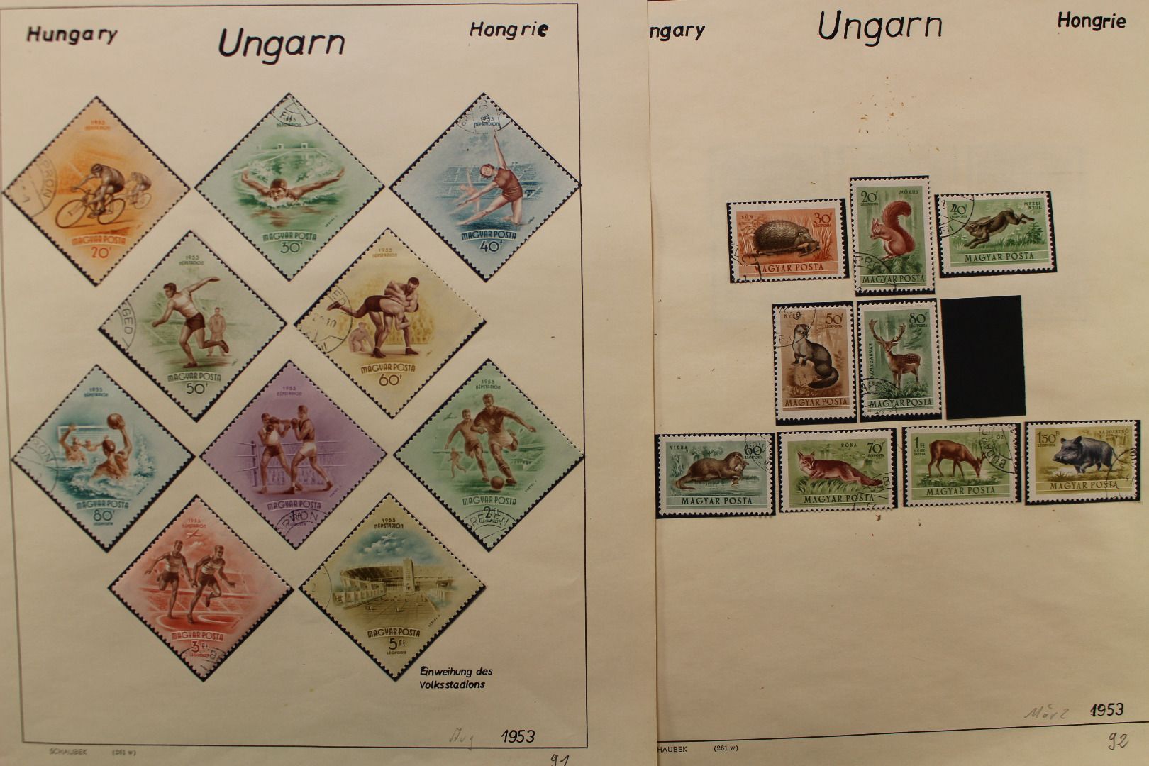 Prophila Collection Ungarn Briefmarken – Die Sieben Weltwunder, Gestempelt 1980, Komplette Ausgabe