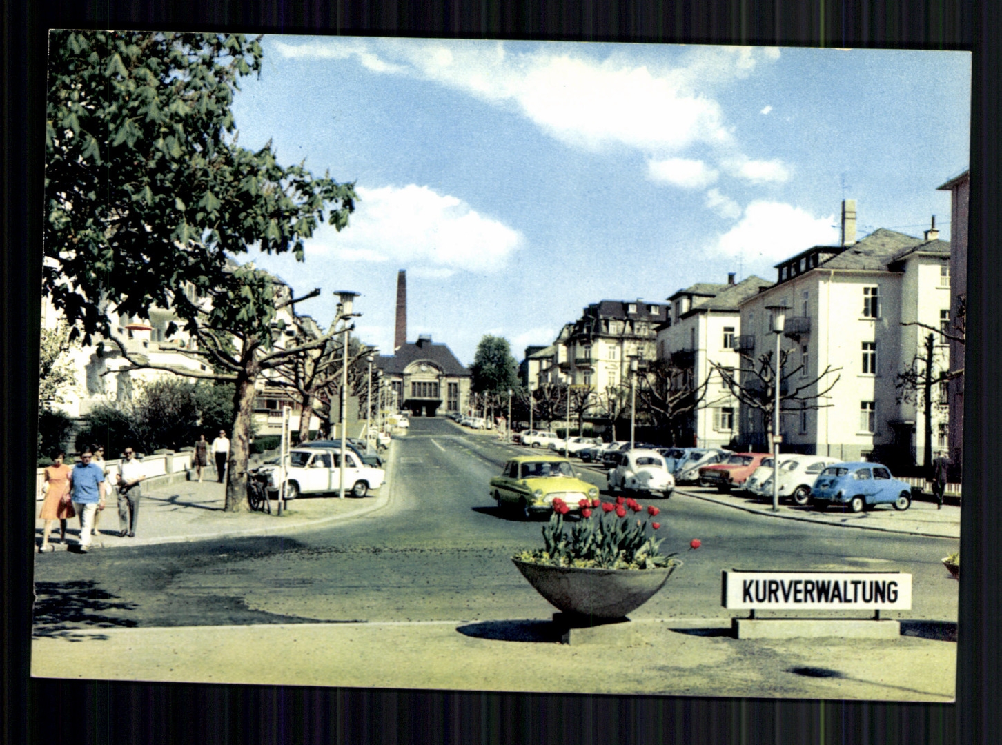 Bad Nauheim, Bahnhofsallee - Briefmarken Versandhandel, Briefmarken ...