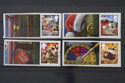 Großbritannien, MiNr. 3023, 3024, 3026, 3028 skl. ZF, postfrisch