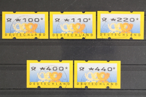 Deutschland (BRD) Automaten, MiNr. 3, Type 2, VS 1, ohne Zn., gestempelt