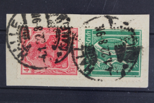 Deutsches Reich, MiNr. S 29, Briefstück
