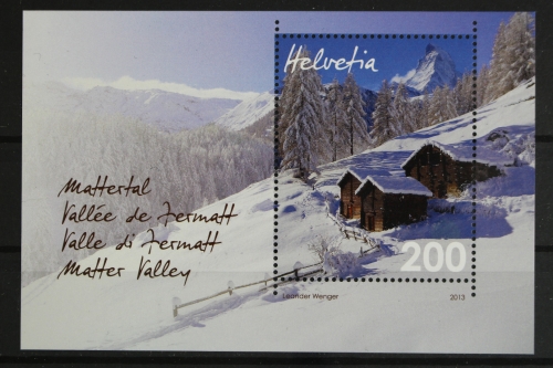 Schweiz, MiNr. Block 54, postfrisch