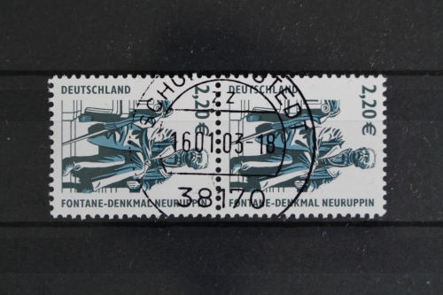 Deutschland (BRD), MiNr. 2307 R, senkr. Paar, ZN 490, EST