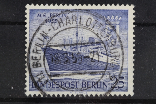 Berlin, MiNr. 127, Berlin-Charlottenburg, gestempelt