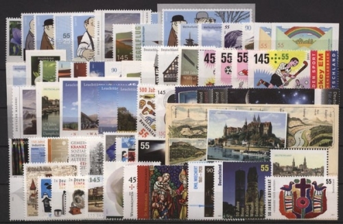 Deutschland (BRD), MiNr. 2835-2899, Jahrgang 2011, postfrisch
