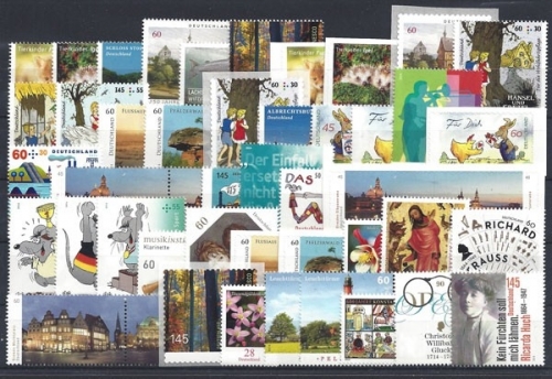 Deutschland (BRD), MiNr. 3047-3121, Jahrgang 2014, postfrisch