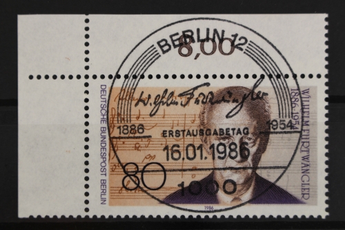 Berlin, MiNr. 750, Ecke links oben, ESST