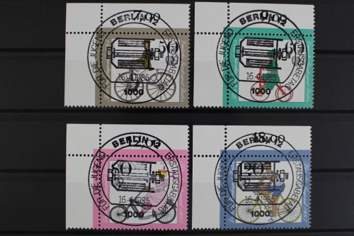 Berlin, MiNr. 735-738, Ecken links oben, ESST